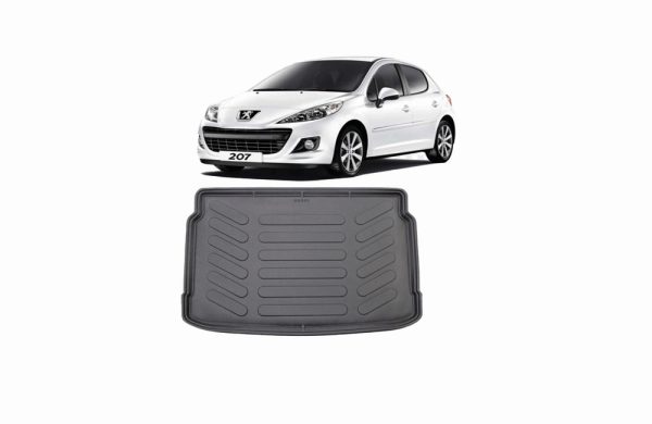 Peugeot 207 Boot Mat Liner Tray 2006-2013 Tailored Fit